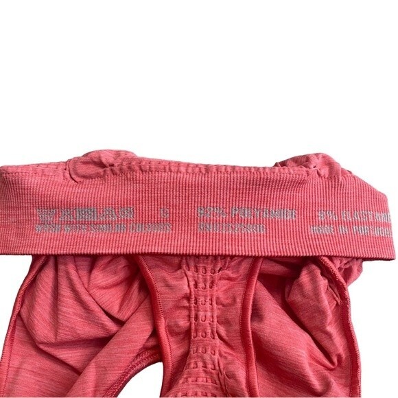 Sweaty Betty Size S‎ Stamina Long Line Sports Bra Seamless Bright Coral Pink - Picture 4 of 7
